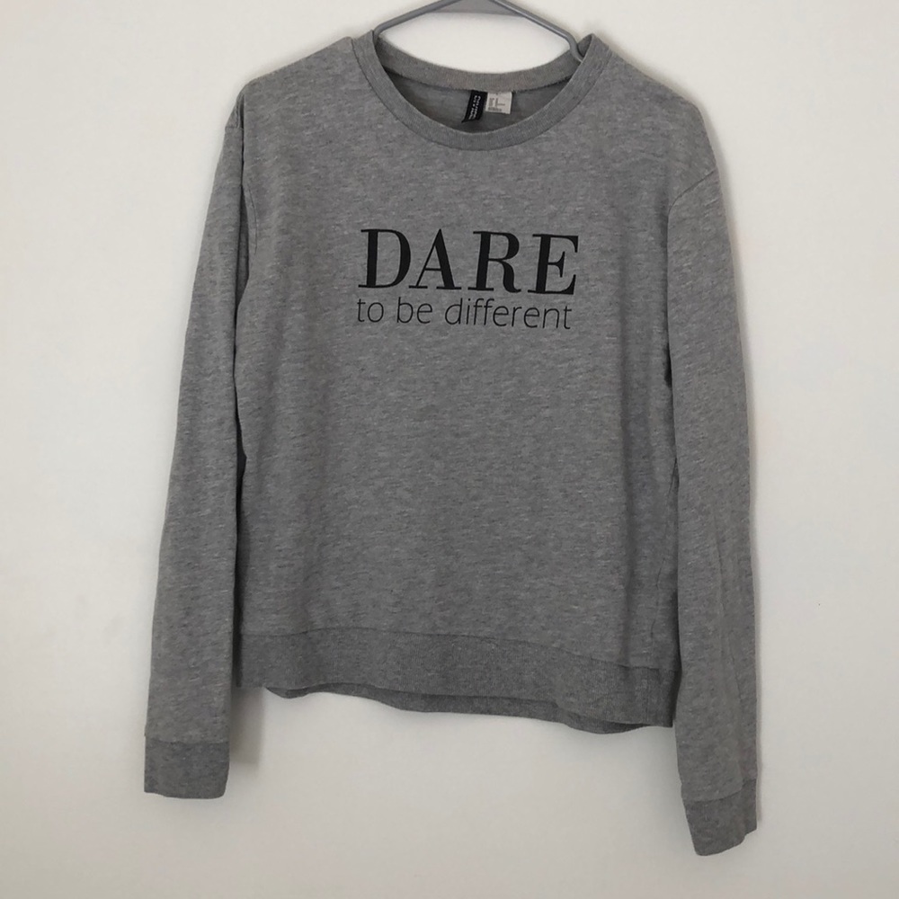 Grey Crewneck Sweatshirt